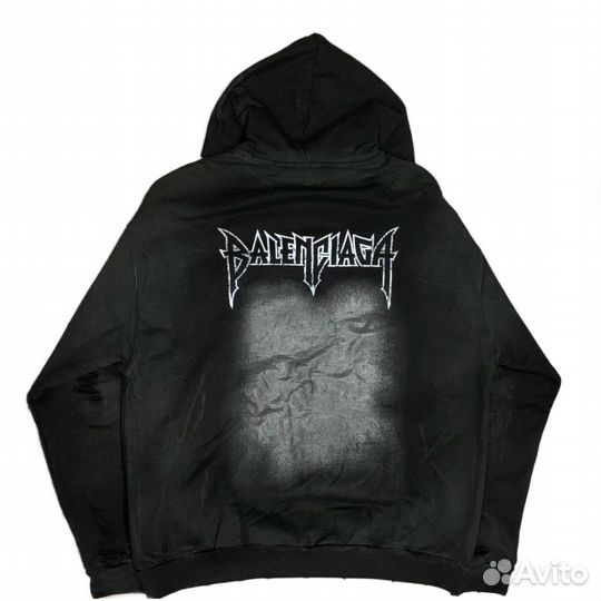 Худи balenciaga paris moon