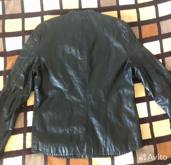 Кожаная куртка мужская