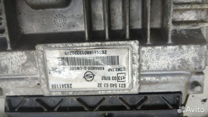 Блок управления двигателем SsangYong Korando 2010, 2013
