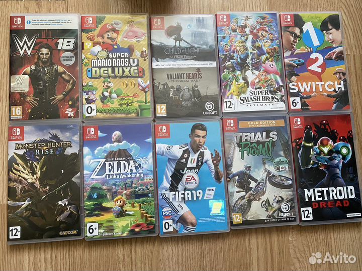 Игры для nintendo switch