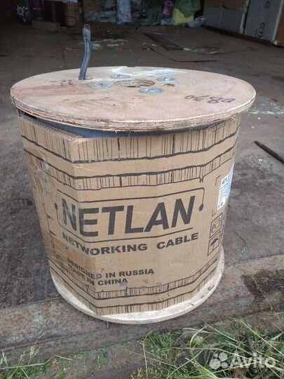 Кабель витая пара utp 5e медь бухта