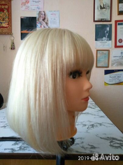 Парики из натуральных волос