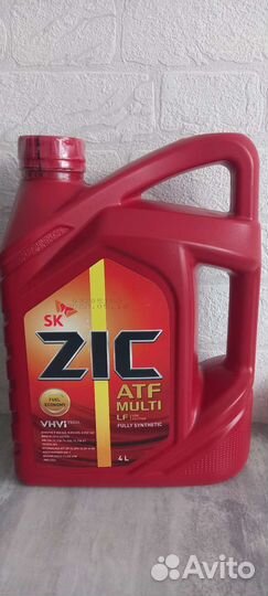 Масло трансмиссионное ZIC ATF Multi, 4 л