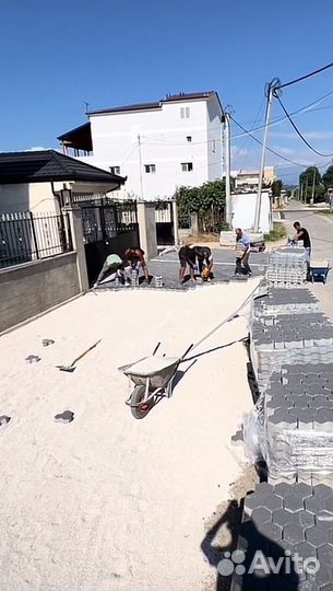 Брусчатка тротуарная плитка