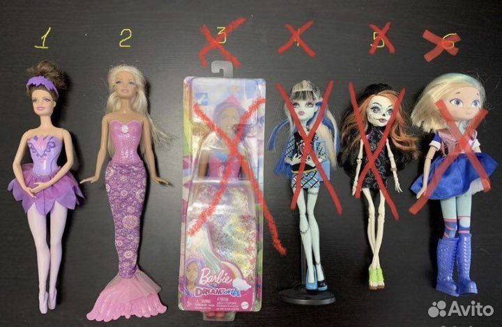 Кукла Barbie Снежка Monster High Барби