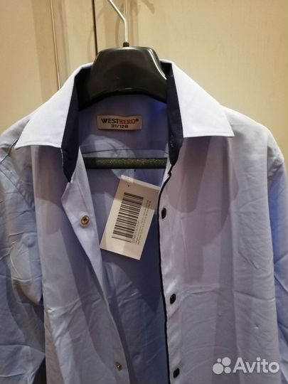 Рубашка для мальчика 128 134