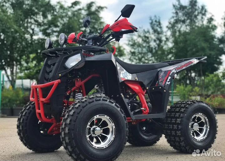Квадроцикл Wels Thunder Evo Красный