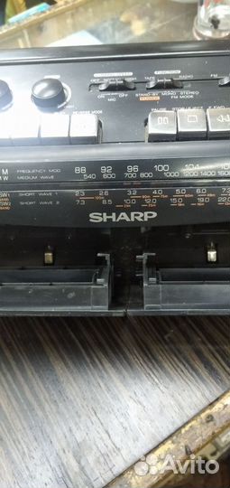 Кассетная магнитола sharp 293