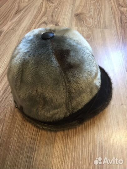 Кепка женская Нерпа/кожа