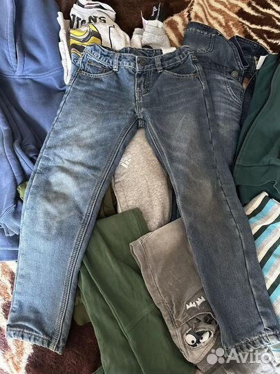 Пакет фирменных вещей для мальчика 116 122