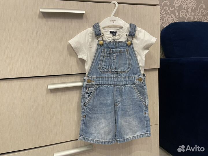 Джинсовый комбинезон Zara