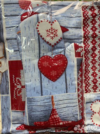 Полотенце, варежка прихватка