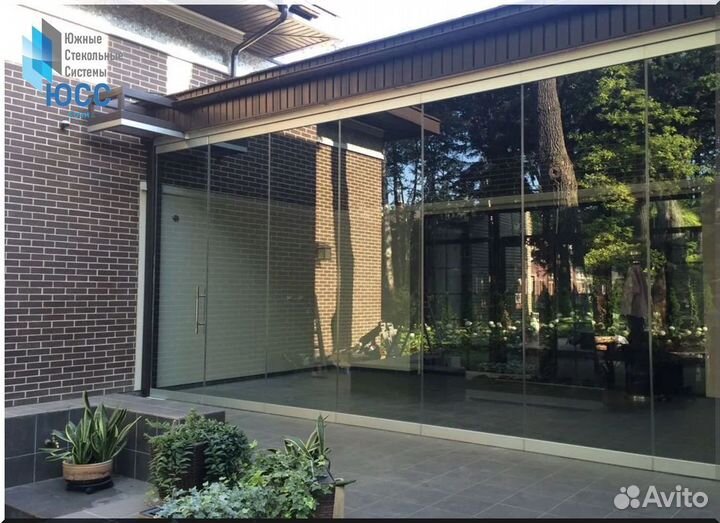 Безрамное остекление