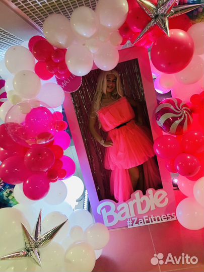 Барби коробка фотозона