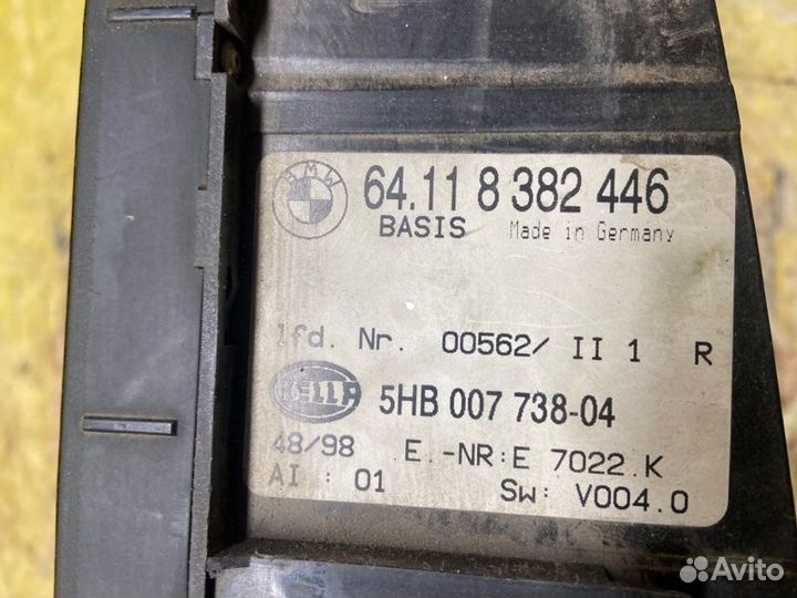 Блок управления климат-контролем Bmw 3-Series E46