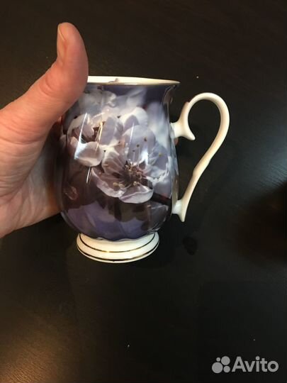 Чашки бокалы Bohemia Чехия винтаж Богемия