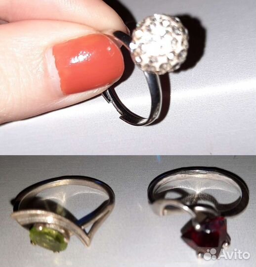 Серьги, кольца, браслеты, кулоны