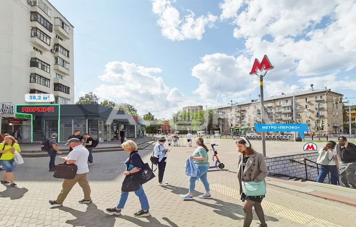 22 м2/Продажа торгового помещения/Перово