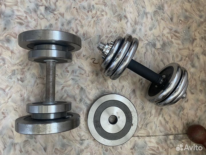 Гантели разборные