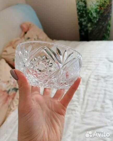 Хрустальная чаша пиала