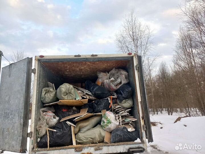 Вывоз мусора газель