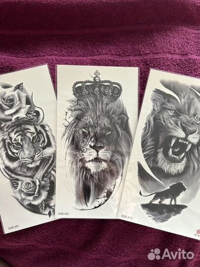 Тату временные