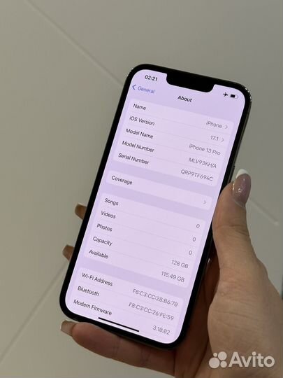 iPhone 13 Pro, 128 ГБ