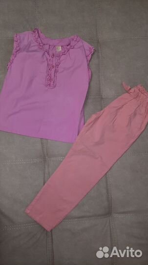 Летняя одежда для девочки пакетом