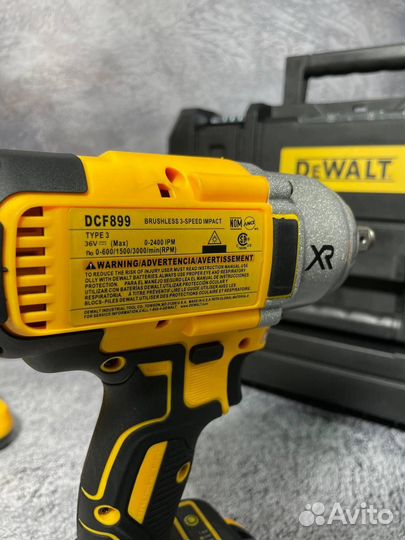 Гайковерт аккумуляторный Dewalt 600hm