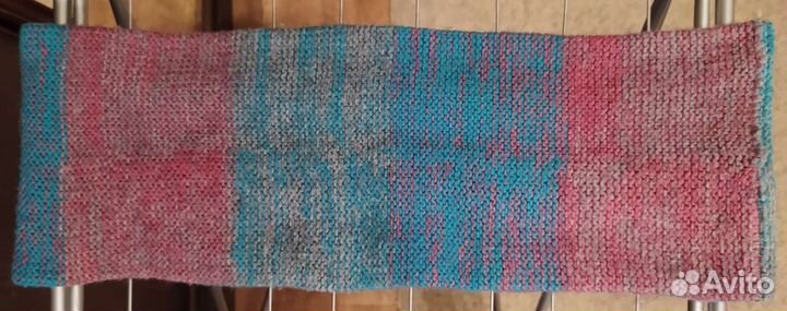 Снуд двойной шерсть, свитер с горловиной 146