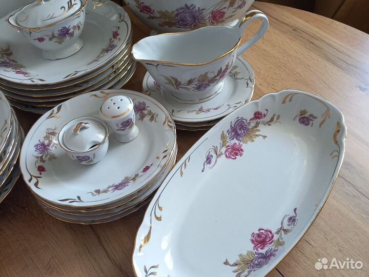 Сервиз столовый Барановского фарфорового завода