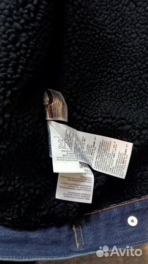 Куртка Levi's шерпа Оригинал размер L