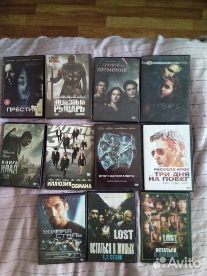 Фильмы и сериалы иностранные на DVD