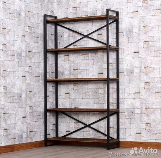 Стеллаж металлический лофт