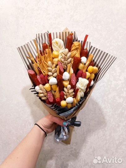 Съедобные букеты для мужчин