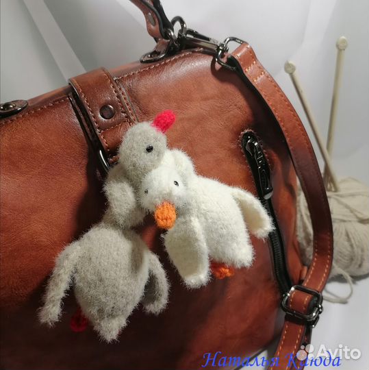 Вязаные игрушки ручной работы