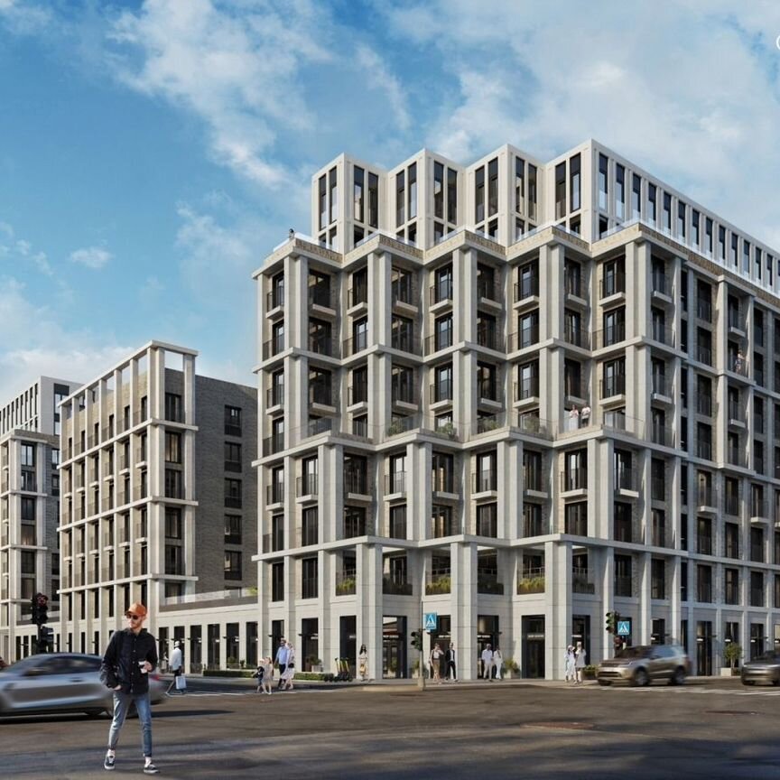 2-к. квартира, 61,5 м², 9/10 эт.