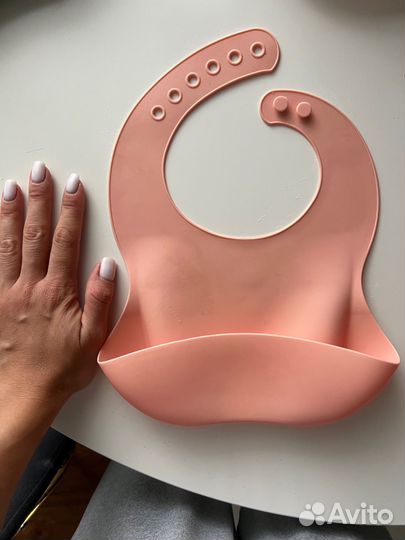 Нагрудник детский силиконовый