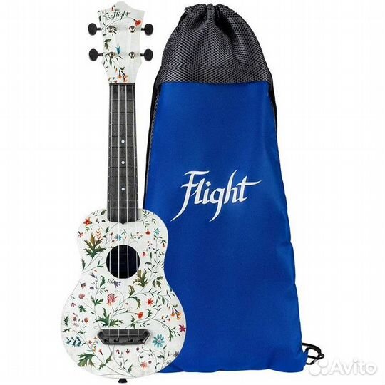 Укулеле сопрано Flight ultra S-40 Flower