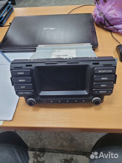 Штатная магнитола киа рио 4