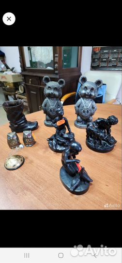 Статуэтки из металла СССР