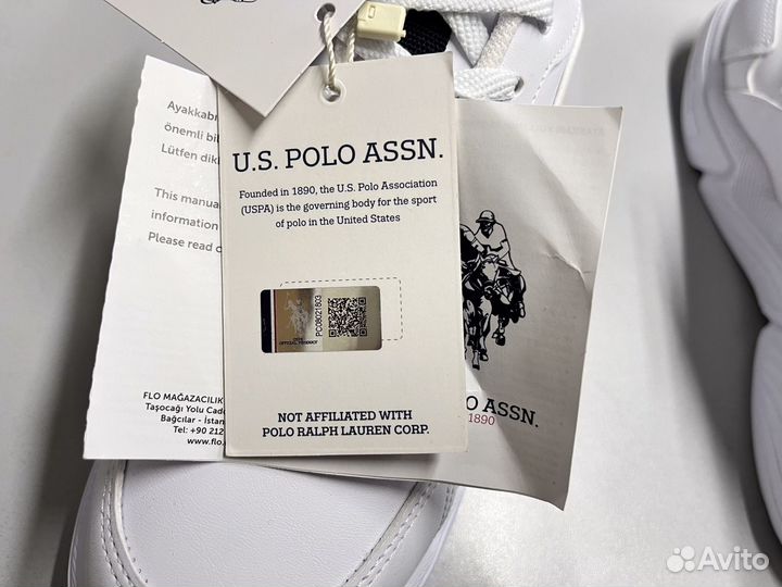 Кроссовки женские US Polo Assn, 39 размер, новые