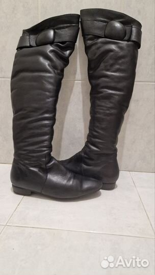 Зимние женские сапоги 38 натуральная кожа