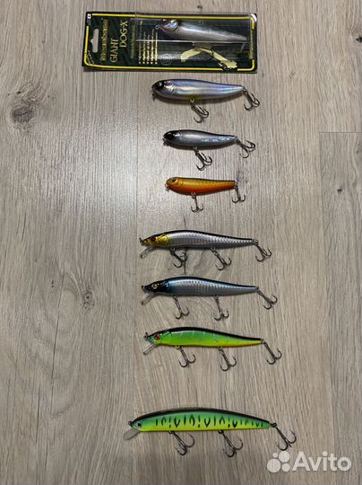 Воблеры Megabass, Zipbaits, OSP, Jackall, Ima