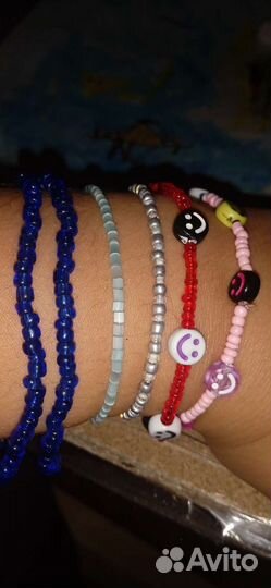 Набор колец из бисера