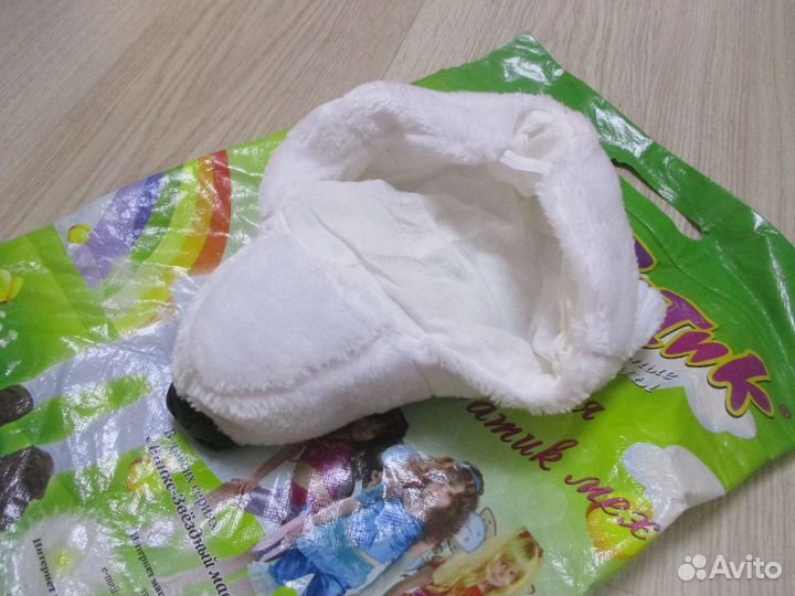 Маска карнавальная Белый медведь+, 3-7 лет, б/у