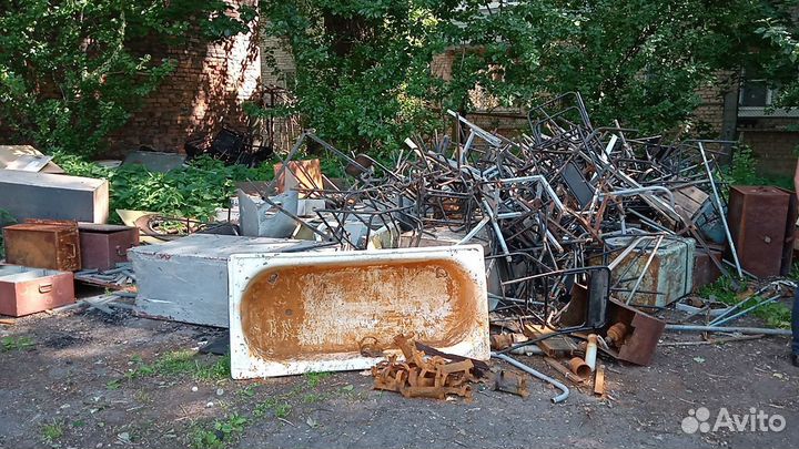 Приём металлолома/вывоз черных и цветных металлов