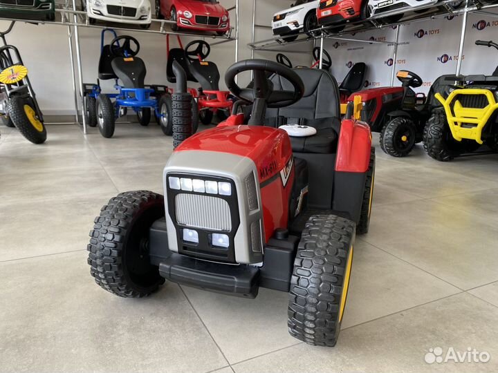 Трактор-электромобиль с ду