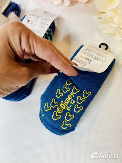 Новые носки, колготки OVS. Италия (6-12 месяцев)