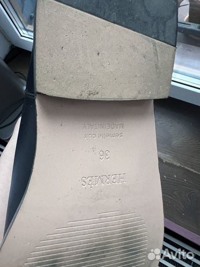 Сапоги Hermes premium кожа